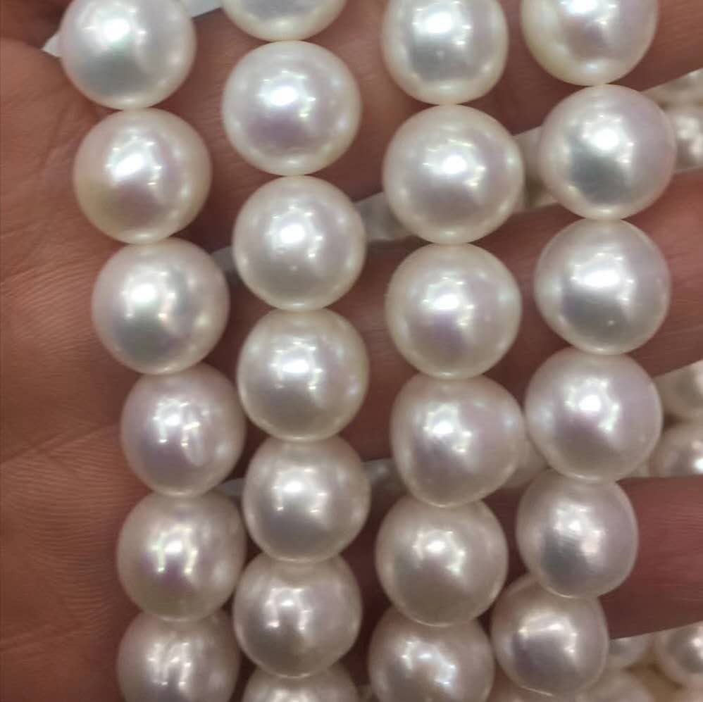Natural white Freshwater pearl Wholesale Freshwater Seed Pearl strands for Jewelry Making 4